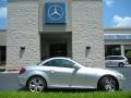 2009 Iridium Silver Metallic Mercedes-Benz SLK 350 Roadster  photo #5