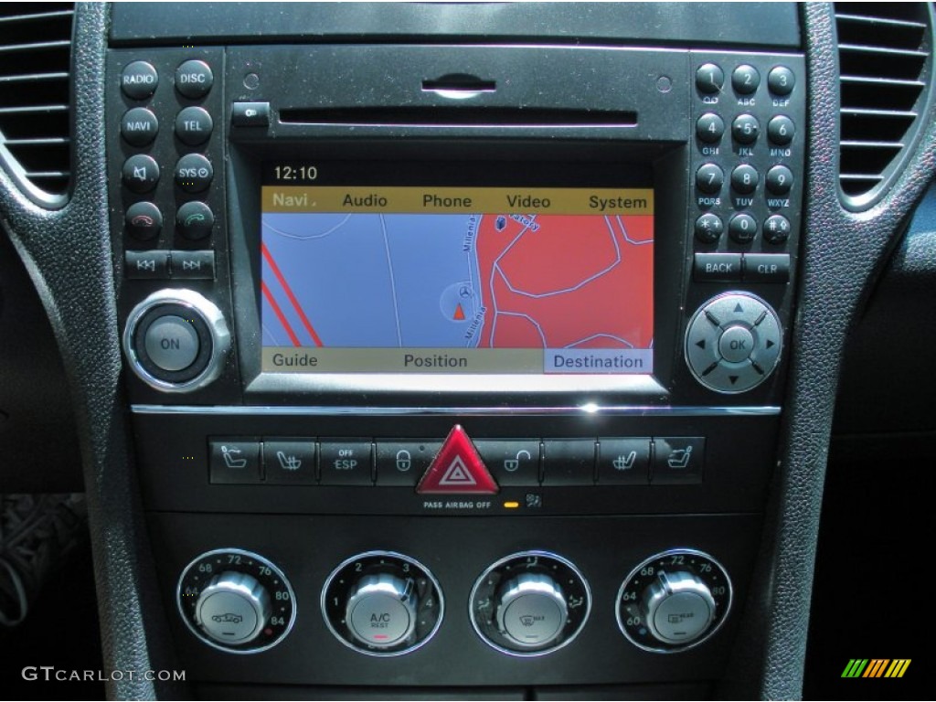 2009 Mercedes-Benz SLK 350 Roadster Controls Photo #50478485