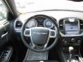 2011 Chrysler 300 Black Interior Dashboard Photo
