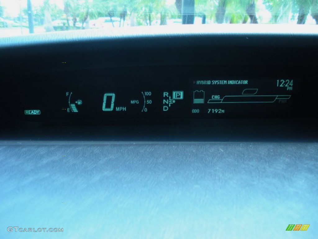 2010 Prius Hybrid II - Blue Ribbon Metallic / Bisque photo #21