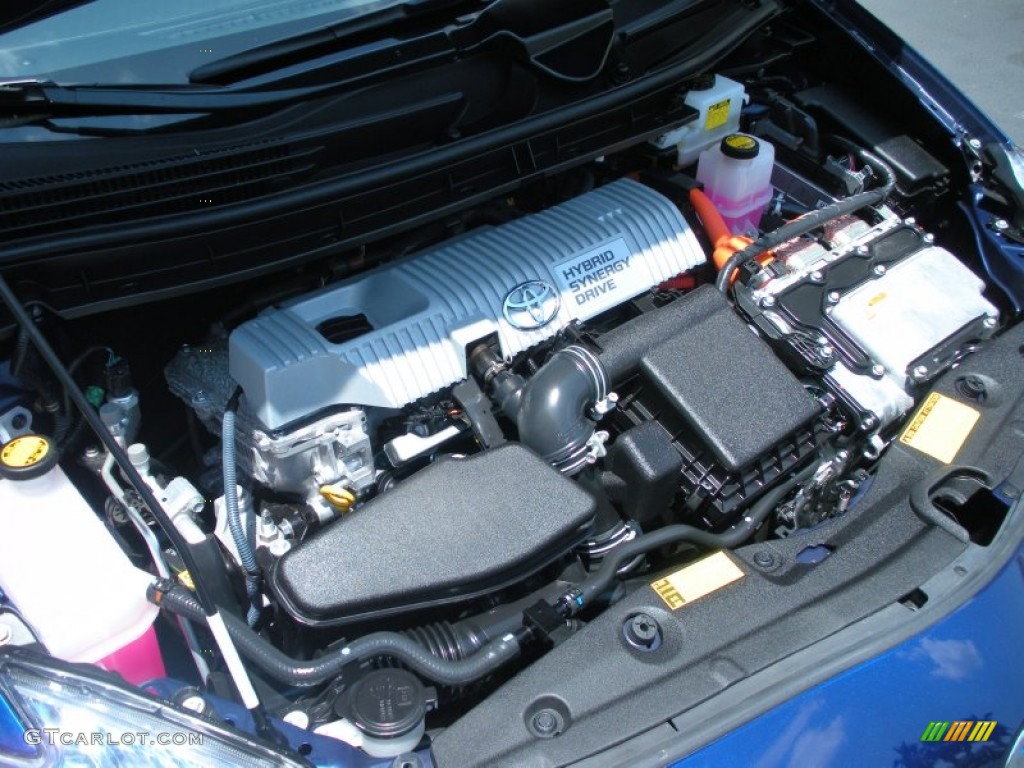 2010 Prius Hybrid II - Blue Ribbon Metallic / Bisque photo #26
