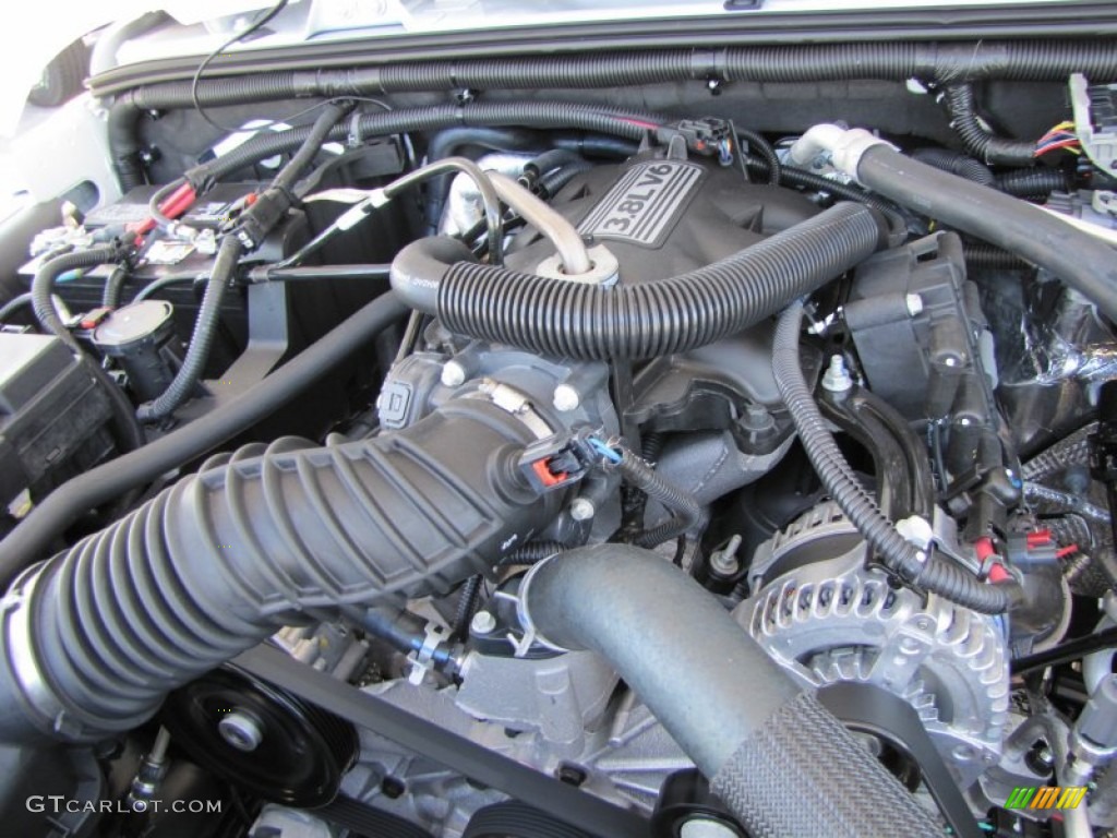 2011 Jeep Wrangler Sport S 4x4 3.8 Liter OHV 12-Valve V6 Engine Photo #50478946