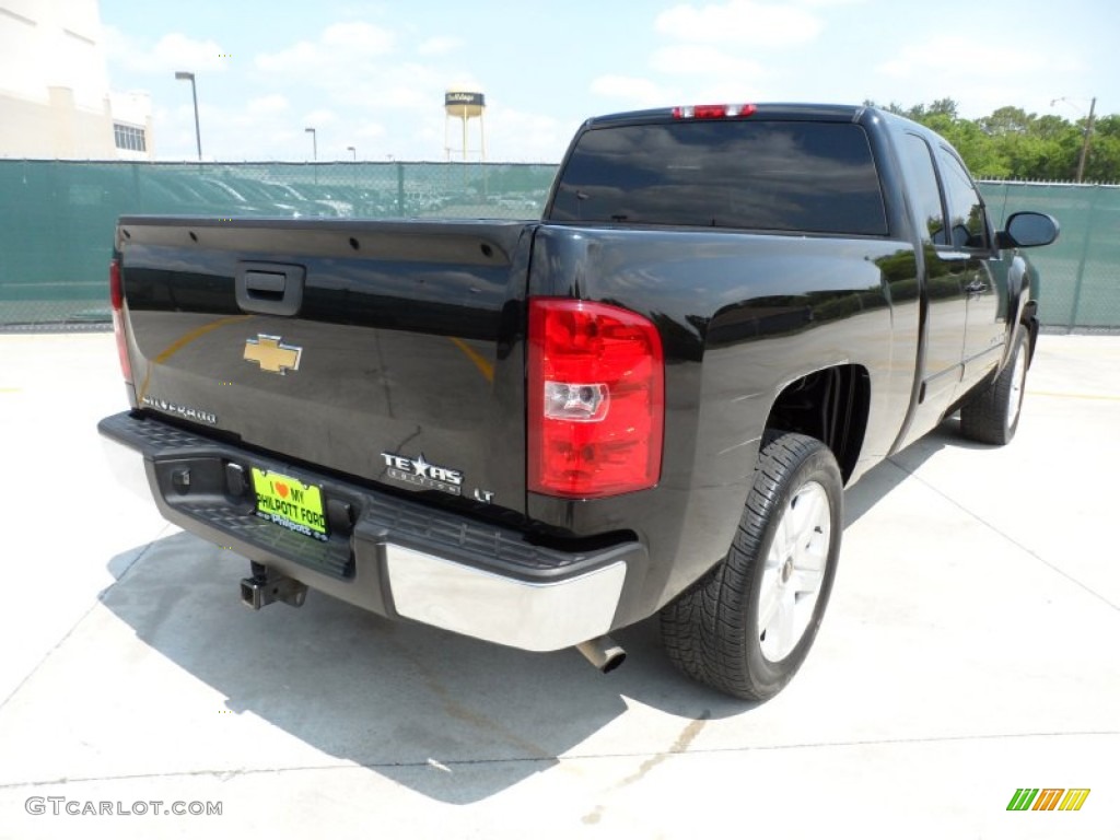 2008 Silverado 1500 LT Extended Cab - Black / Ebony photo #3