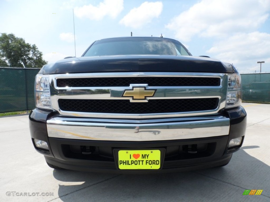 2008 Silverado 1500 LT Extended Cab - Black / Ebony photo #9