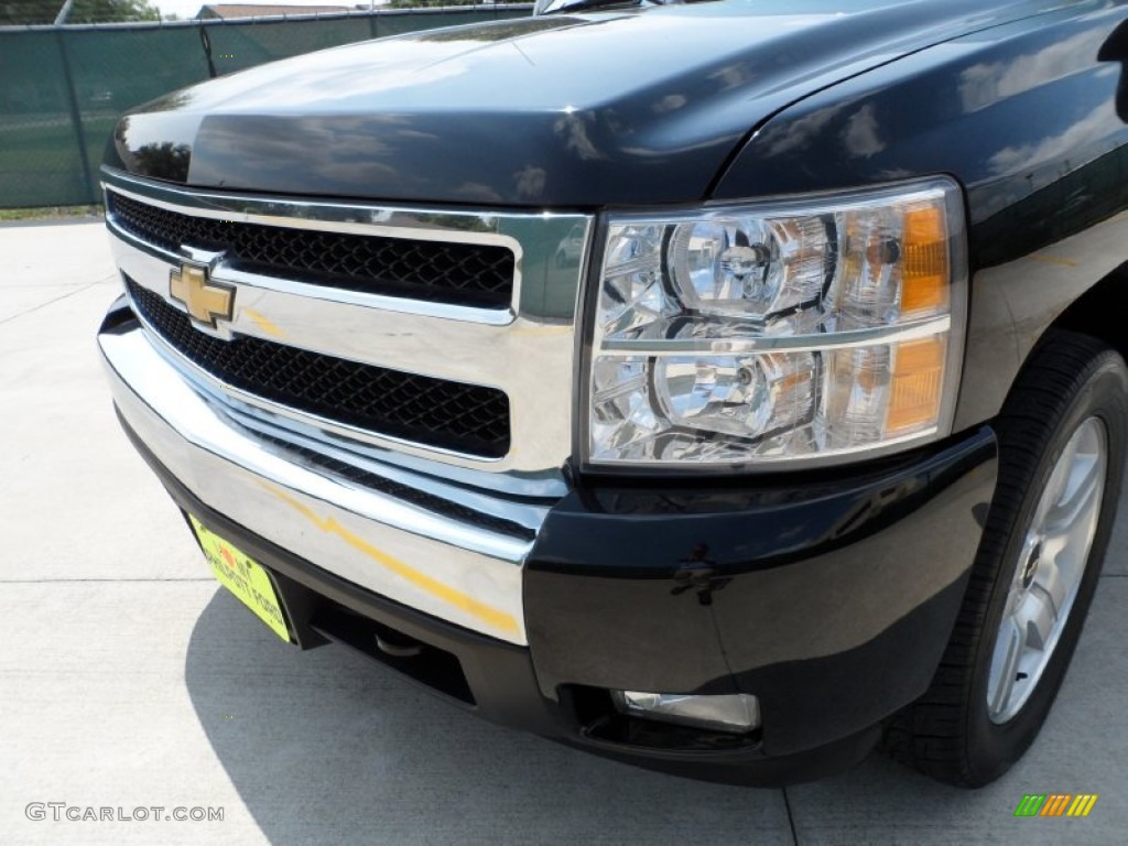 2008 Silverado 1500 LT Extended Cab - Black / Ebony photo #11