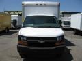 Summit White - Express Cutaway 3500 Commercial Moving Van Photo No. 2