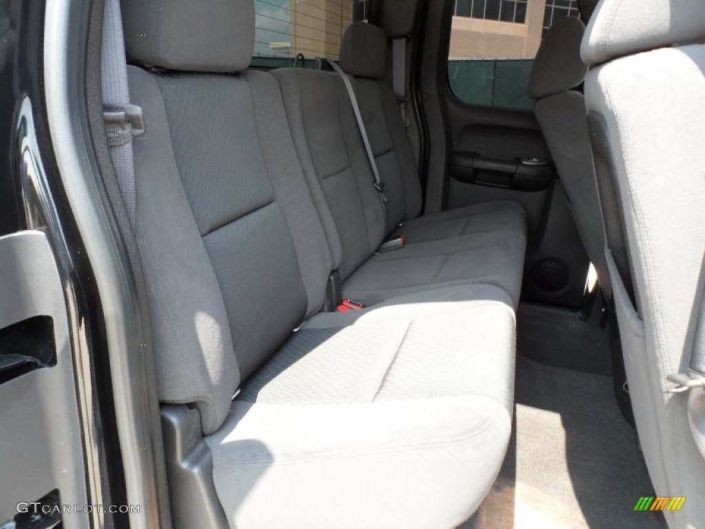 Ebony Interior 2008 Chevrolet Silverado 1500 LT Extended Cab Photo #50479408