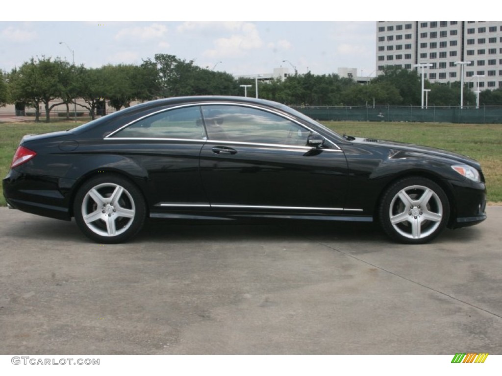 Black 2008 Mercedes-Benz CL 550 Exterior Photo #50479474