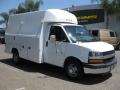 2003 Summit White Chevrolet Express 3500 Cutaway Commercial  photo #1