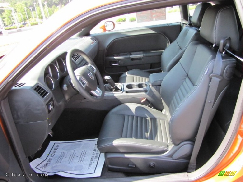 Dark Slate Gray Interior 2011 Dodge Challenger R/T Plus Photo #50480128