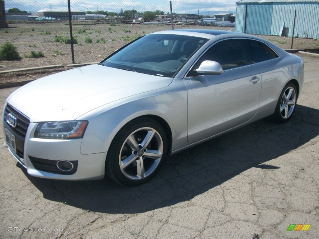 Ice Silver Metallic 2008 Audi A5 3.2 quattro Coupe Exterior Photo #50480179