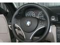 2008 BMW 1 Series Grey Interior Steering Wheel Photo