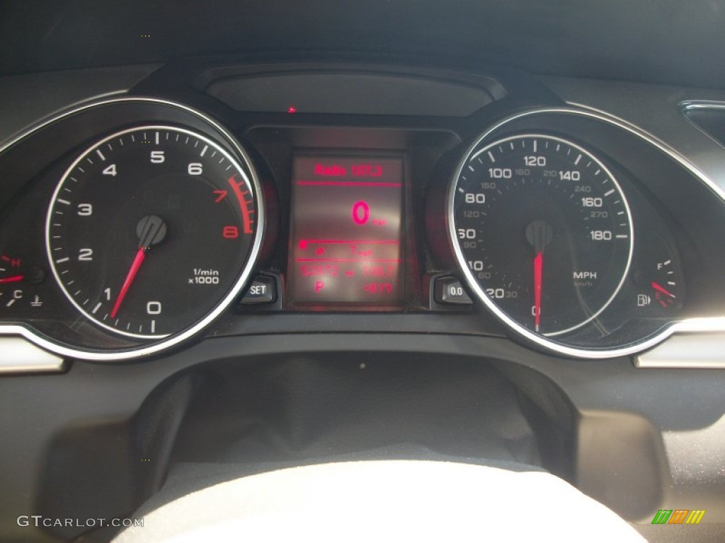 2008 Audi A5 3.2 quattro Coupe Gauges Photo #50480272