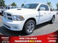 2011 Bright White Dodge Ram 1500 Sport Quad Cab  photo #1