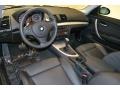 Black 2008 BMW 1 Series 135i Coupe Dashboard