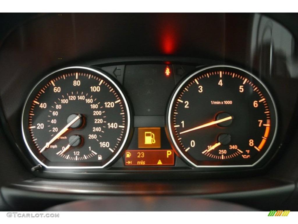 2008 BMW 1 Series 135i Coupe Gauges Photo #50481013