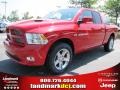 Flame Red - Ram 1500 Sport Quad Cab Photo No. 1