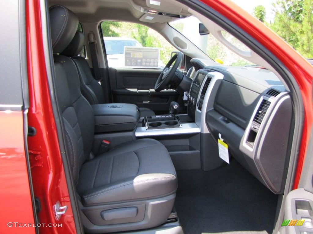 2011 Ram 1500 Sport Quad Cab - Flame Red / Dark Slate Gray photo #9