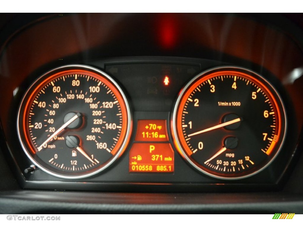 2011 BMW 3 Series 328i Sedan Gauges Photo #50481469