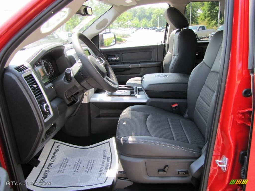 Dark Slate Gray Interior 2011 Dodge Ram 1500 Sport Quad Cab Photo #50481625