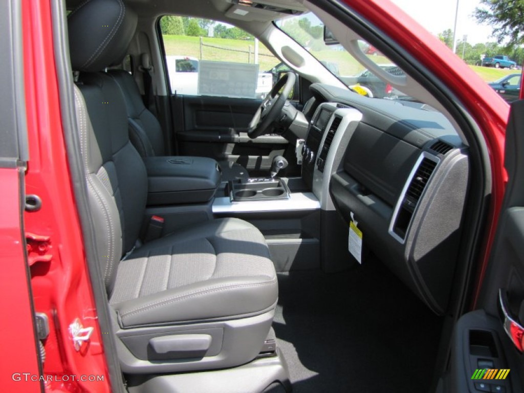 2011 Ram 1500 Sport Quad Cab - Flame Red / Dark Slate Gray photo #9