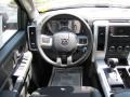 2011 Dodge Ram 1500 Dark Slate Gray Interior Steering Wheel Photo