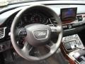 Black Steering Wheel Photo for 2011 Audi A8 #50483737