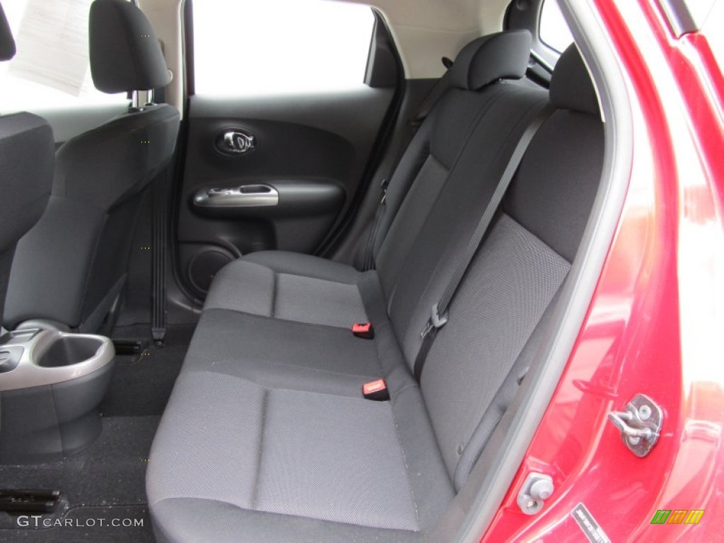 Black/Silver Trim Interior 2011 Nissan Juke S AWD Photo #50484970