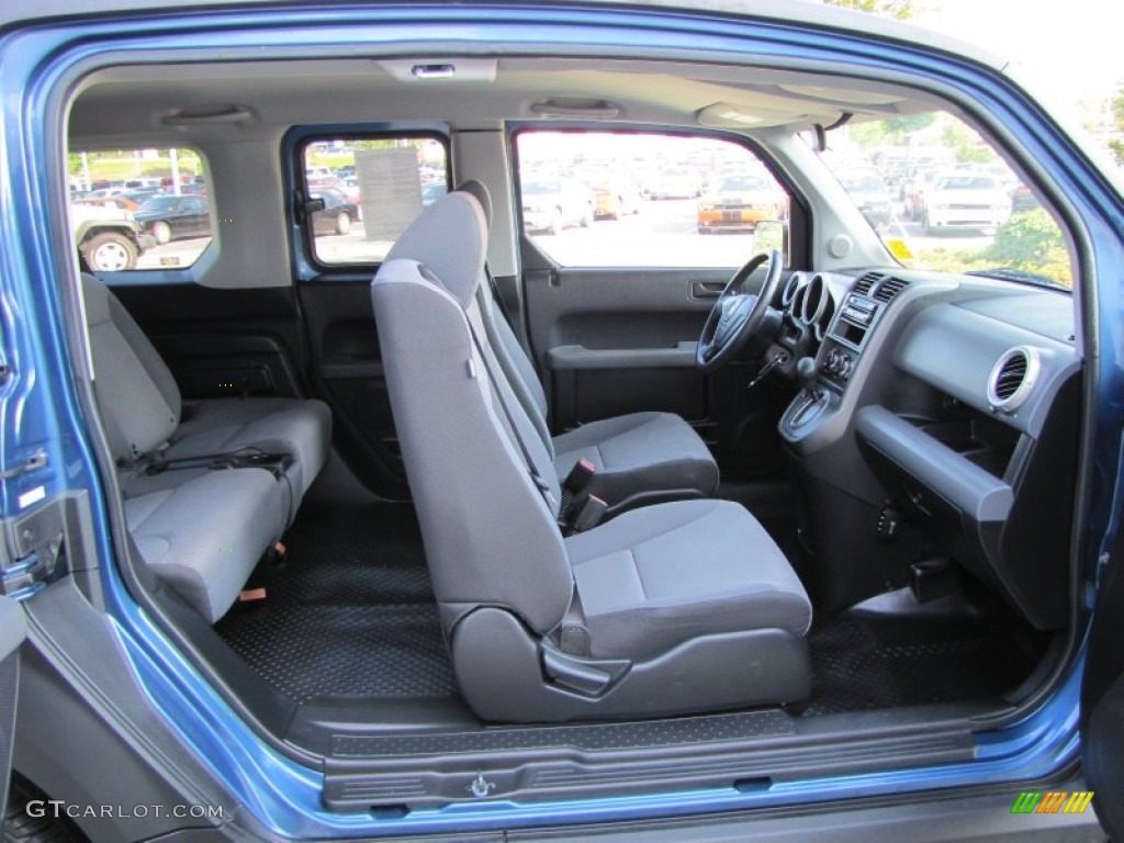 Gray/Black Interior 2008 Honda Element LX Photo #50485084