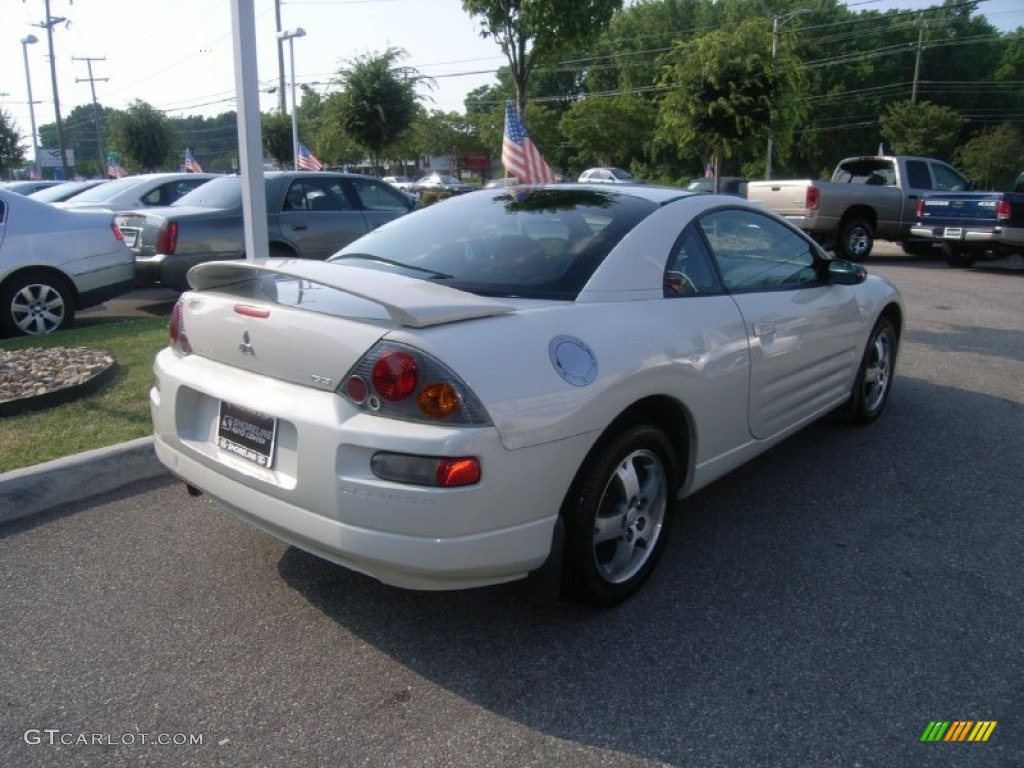 2003 Eclipse GS Coupe - Dover White Pearl / Midnight photo #5