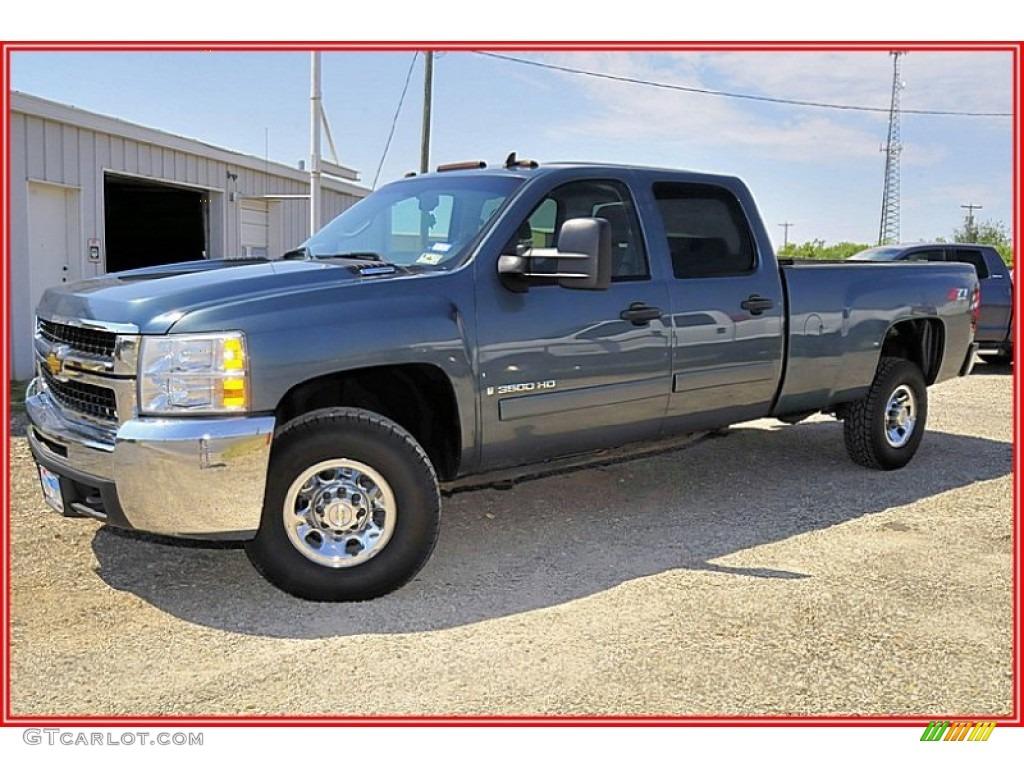 Blue Granite Metallic Chevrolet Silverado 3500HD