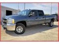 2007 Blue Granite Metallic Chevrolet Silverado 3500HD LT Crew Cab 4x4  photo #1