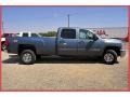 2007 Blue Granite Metallic Chevrolet Silverado 3500HD LT Crew Cab 4x4  photo #9