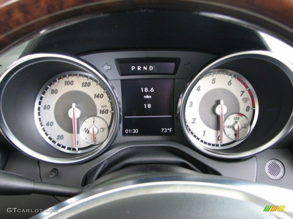 2012 Mercedes-Benz SLK 350 Roadster Gauges Photo #50486122
