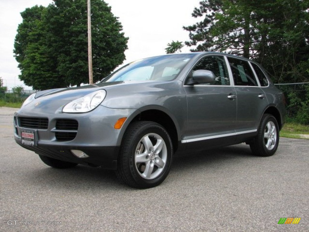 Titanium Metallic 2004 Porsche Cayenne S Exterior Photo #50486134