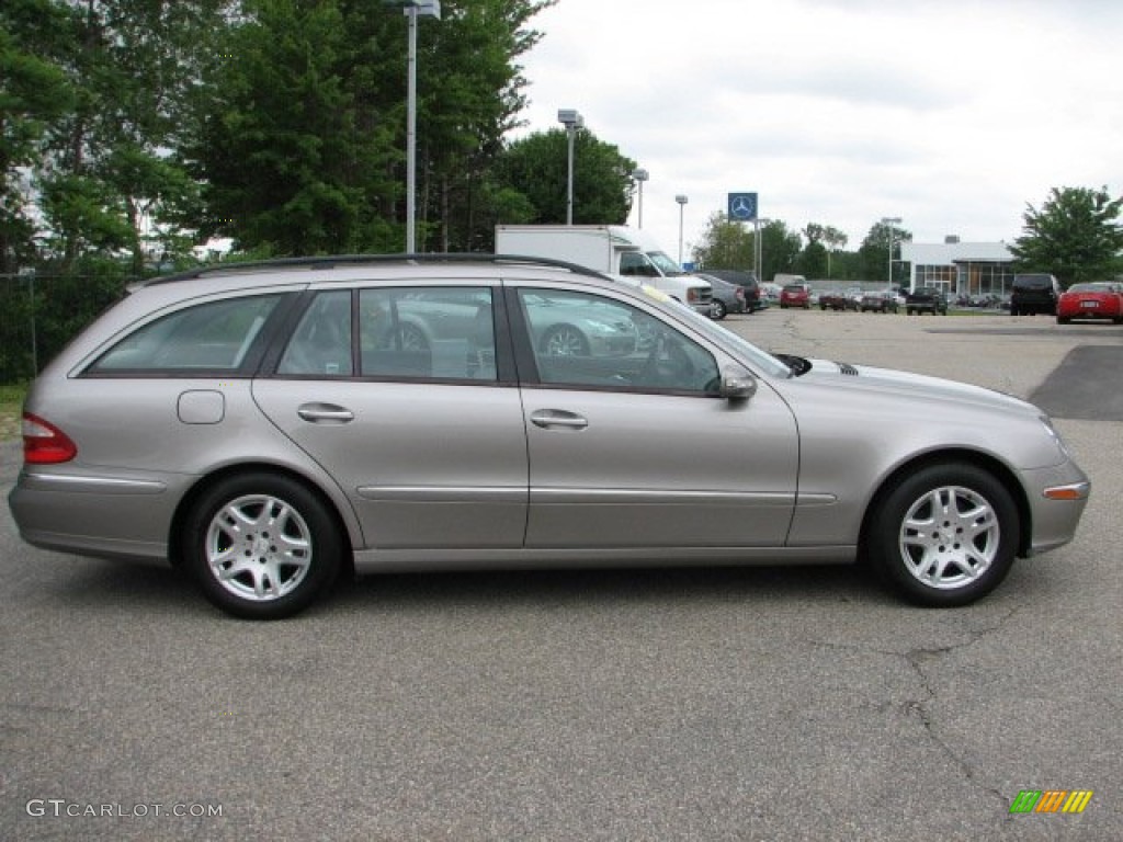 Pewter Silver Metallic 2004 Mercedes-Benz E 320 4Matic Wagon Exterior Photo #50486335
