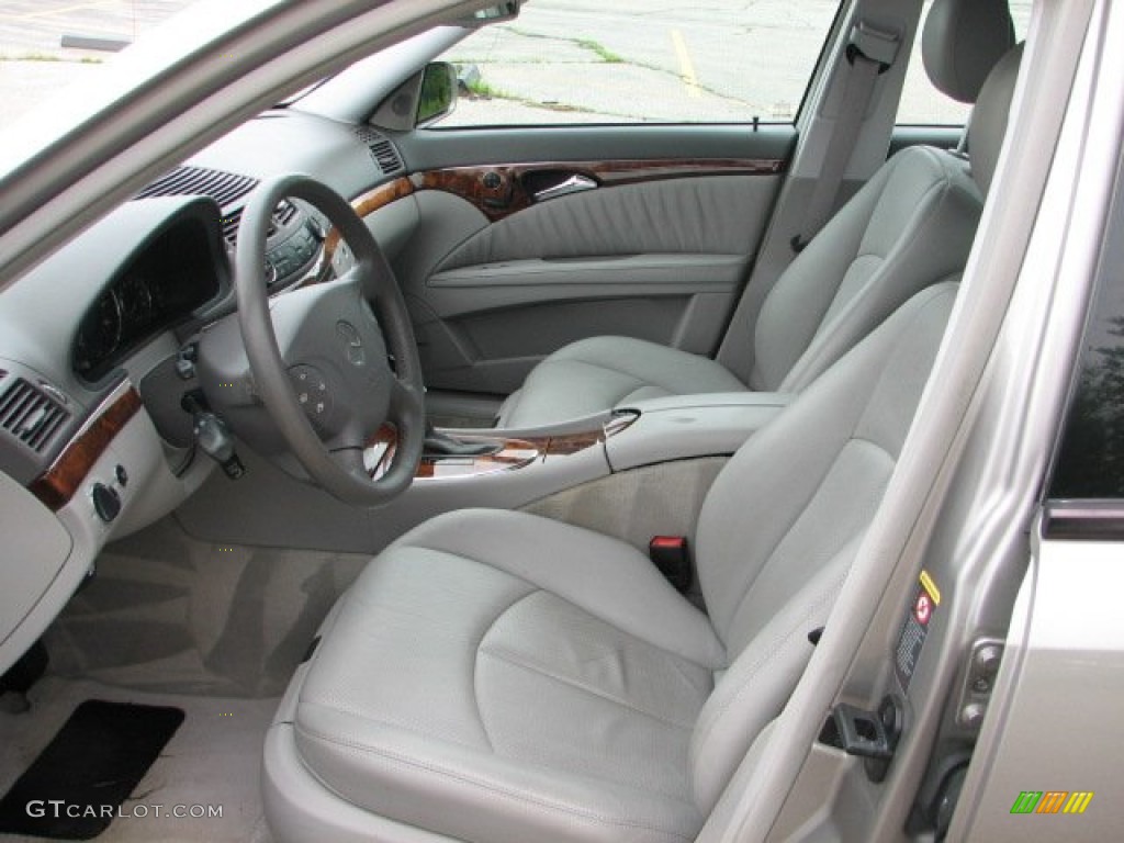 Ash Interior 2004 Mercedes-Benz E 320 4Matic Wagon Photo #50486446