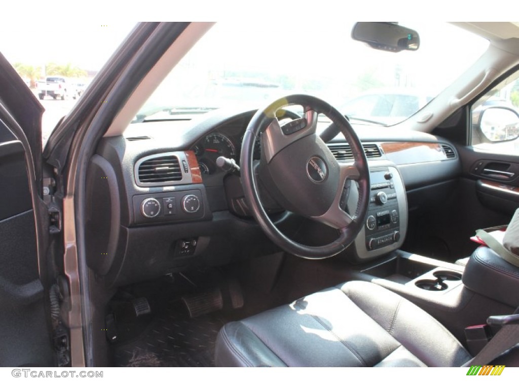 2008 Sierra 1500 SLT Crew Cab 4x4 - Onyx Black / Ebony photo #8