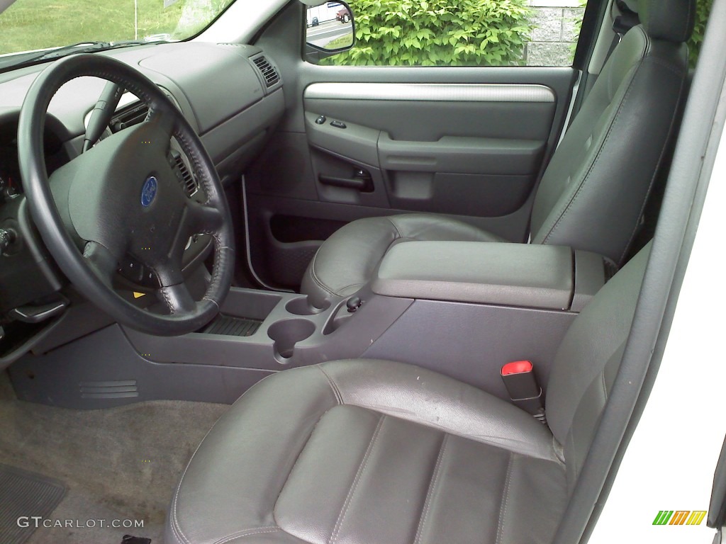 Graphite Grey Interior 2003 Ford Explorer XLT 4x4 Photo #50486998