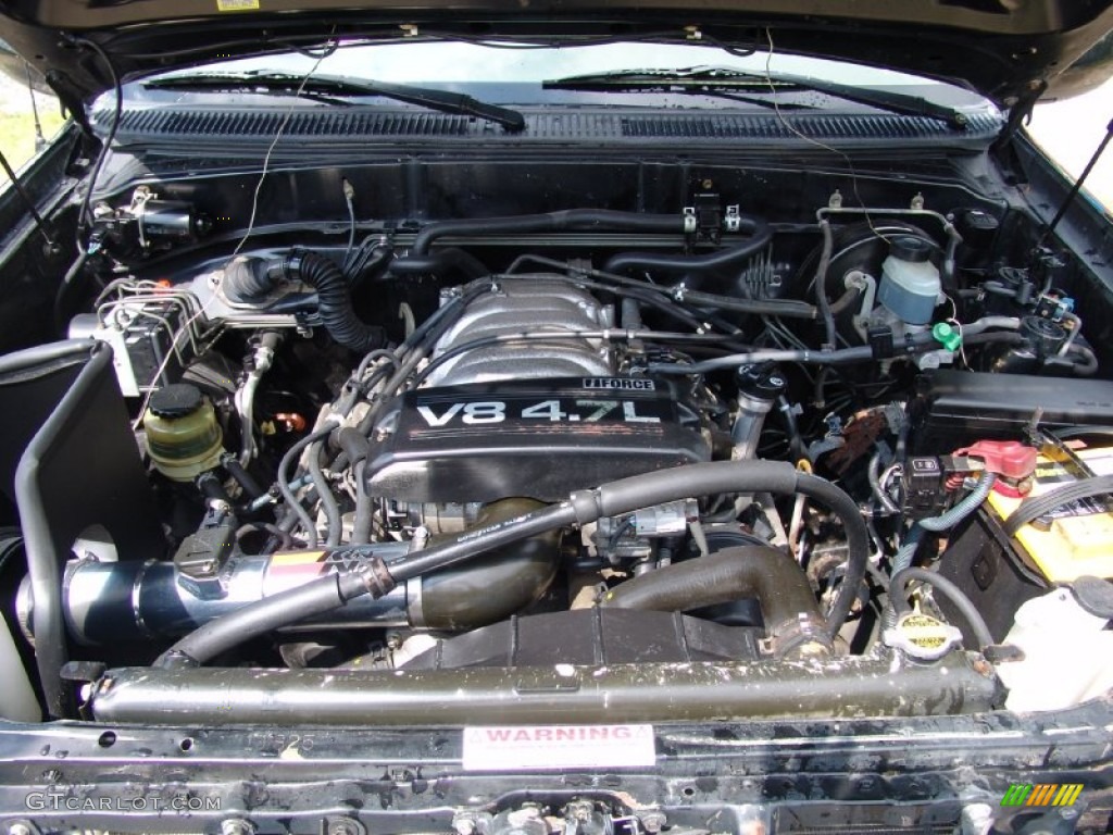 2001 Toyota Tundra Limited Extended Cab 4x4 4.7 Liter DOHC 32-Valve V8 Engine Photo #50487973