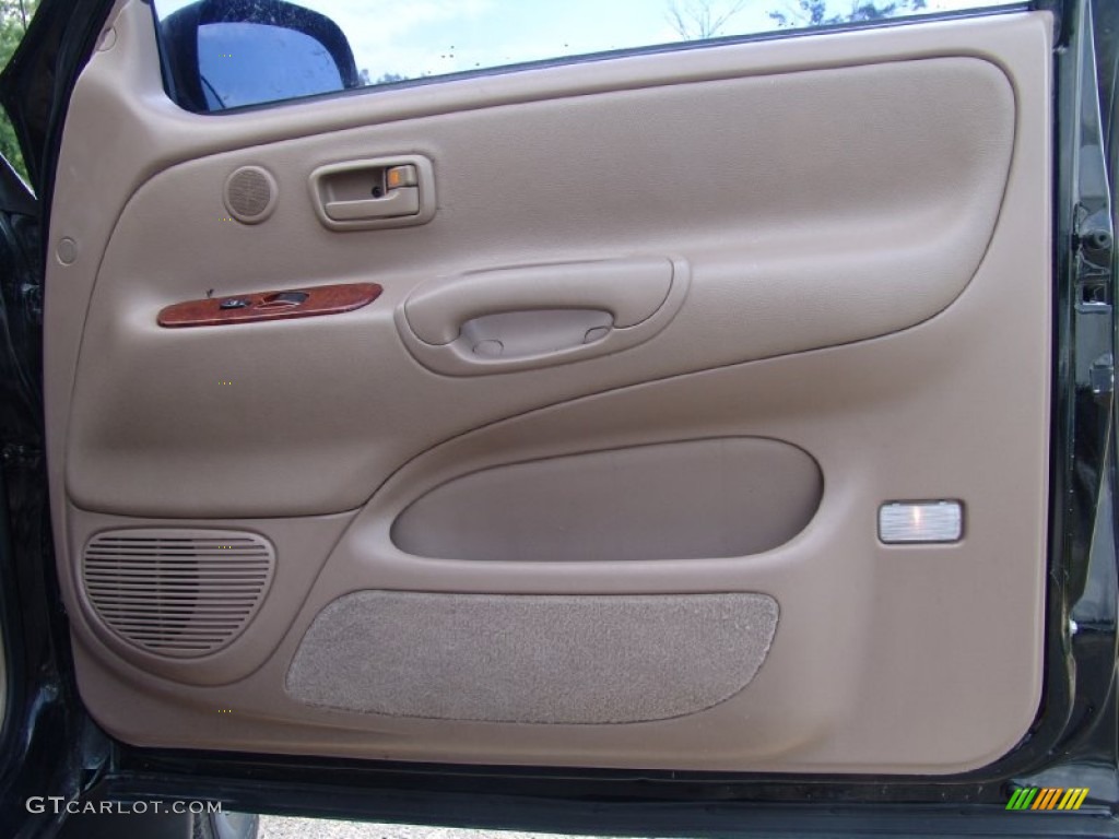 2001 Toyota Tundra Limited Extended Cab 4x4 Oak Door Panel Photo #50488114