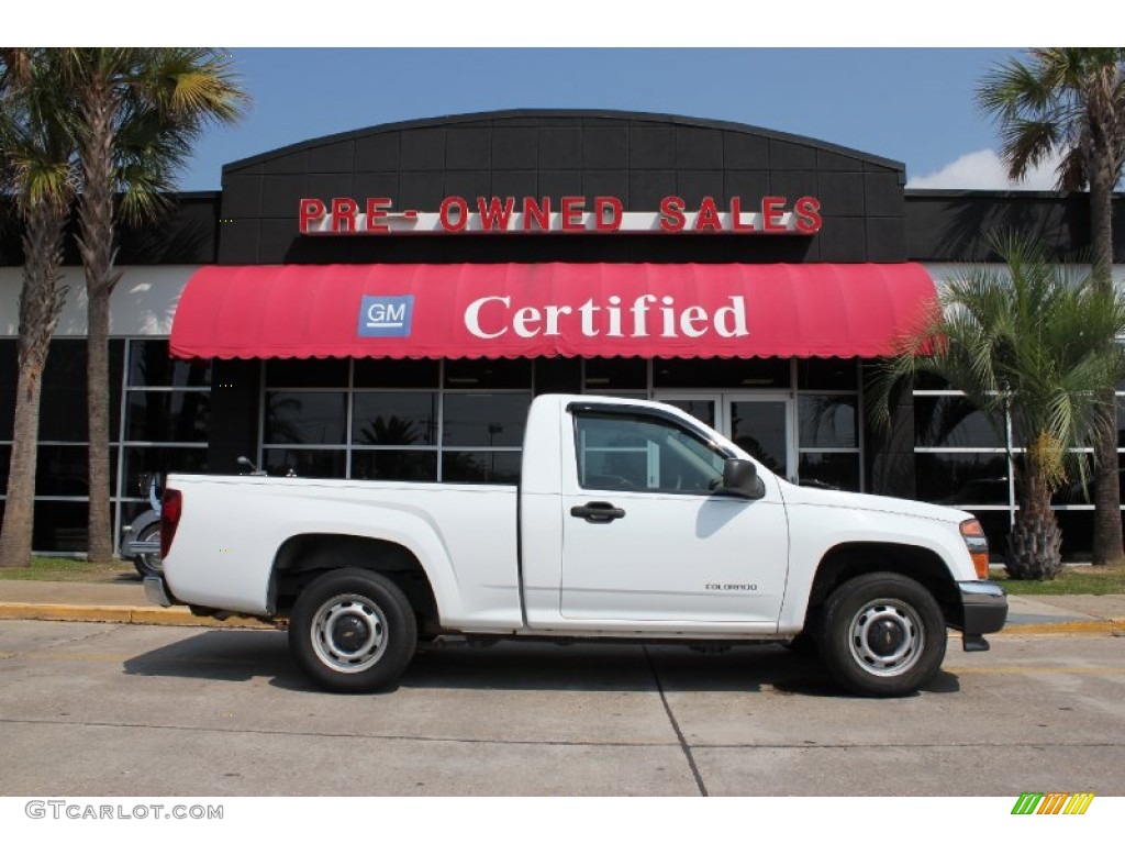 Summit White Chevrolet Colorado