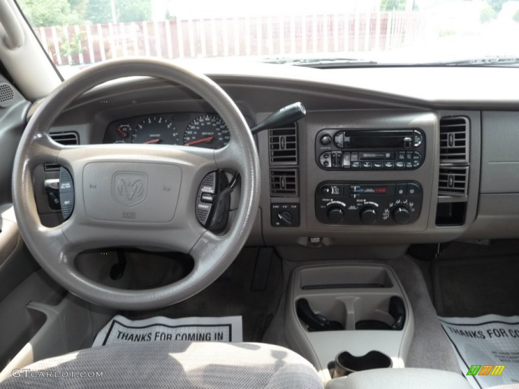 2002 Durango SLT 4x4 - Graphite Metallic / Dark Slate Gray photo #5