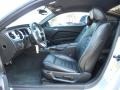 Charcoal Black 2010 Ford Mustang V6 Premium Coupe Interior Color