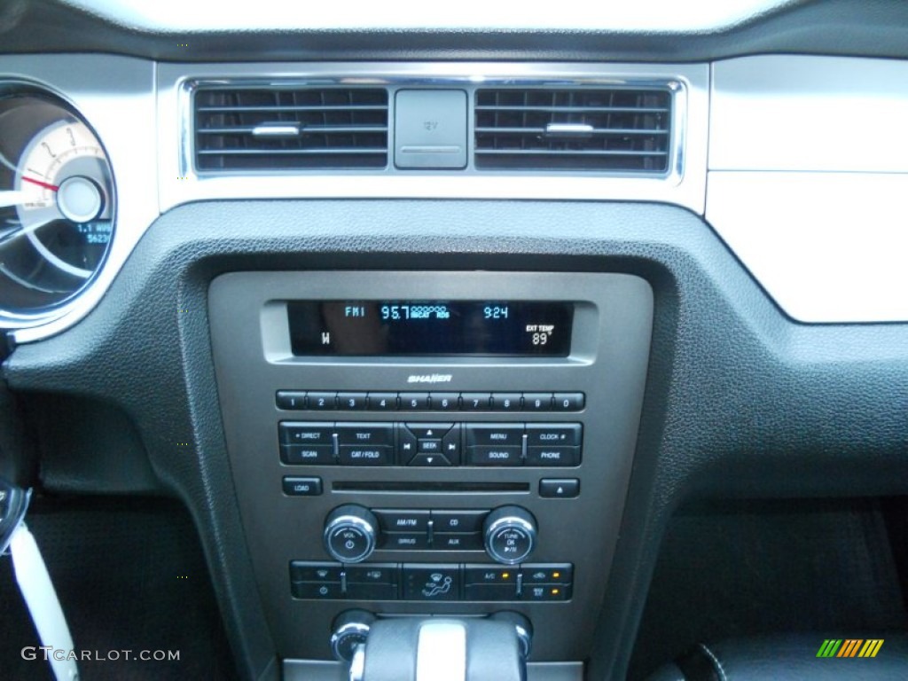 2010 Ford Mustang V6 Premium Coupe Controls Photo #50490163