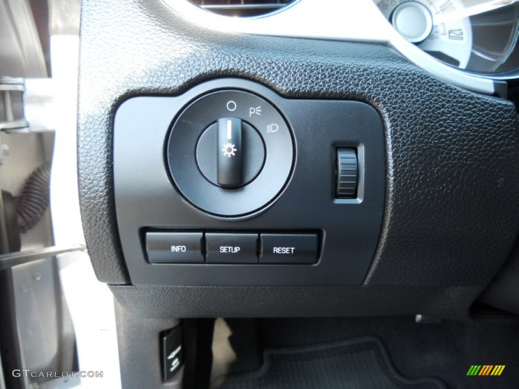 2010 Ford Mustang V6 Premium Coupe Controls Photo #50490232