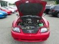 2001 Laser Red Metallic Ford Mustang GT Convertible  photo #10