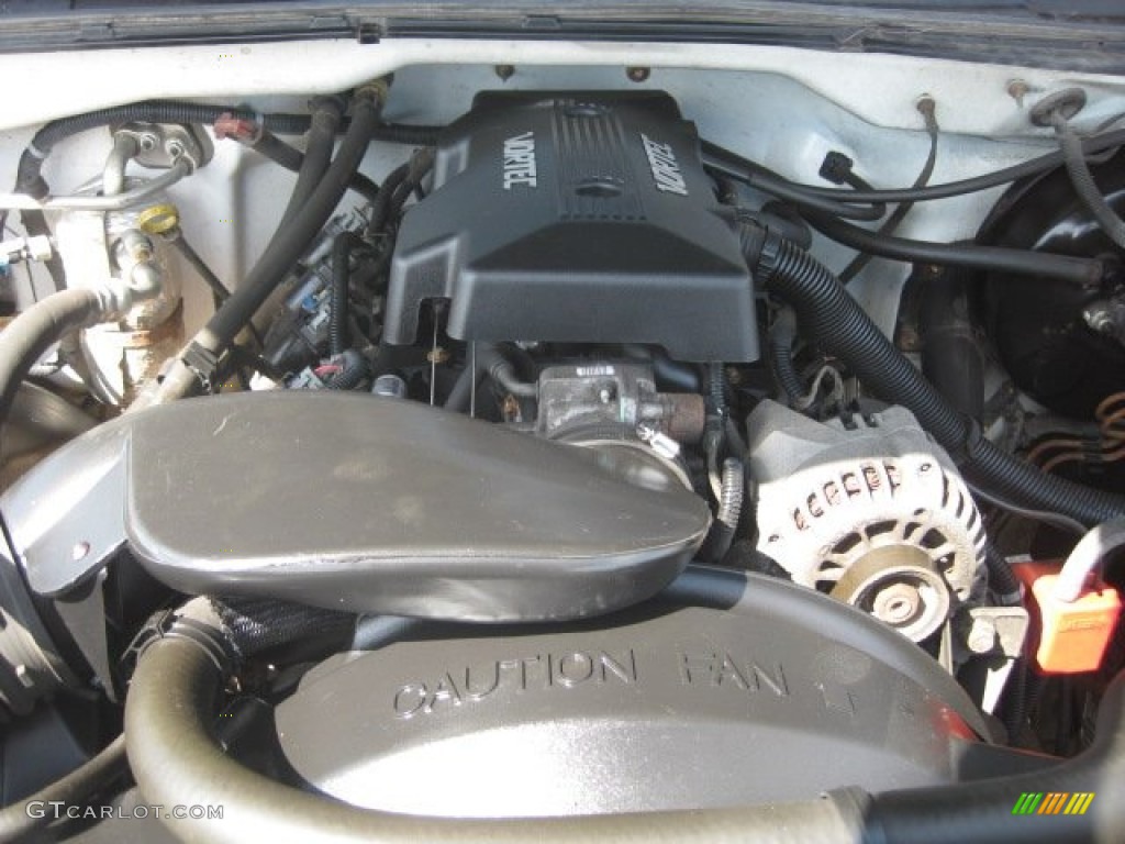 2000 Chevrolet Silverado 1500 LS Extended Cab 4x4 5.3 Liter OHV 16-Valve Vortec V8 Engine Photo #50491525