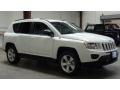 2011 Bright White Jeep Compass 2.4 4x4  photo #3