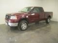 2006 Dark Toreador Red Metallic Ford F150 XLT SuperCab 4x4  photo #1